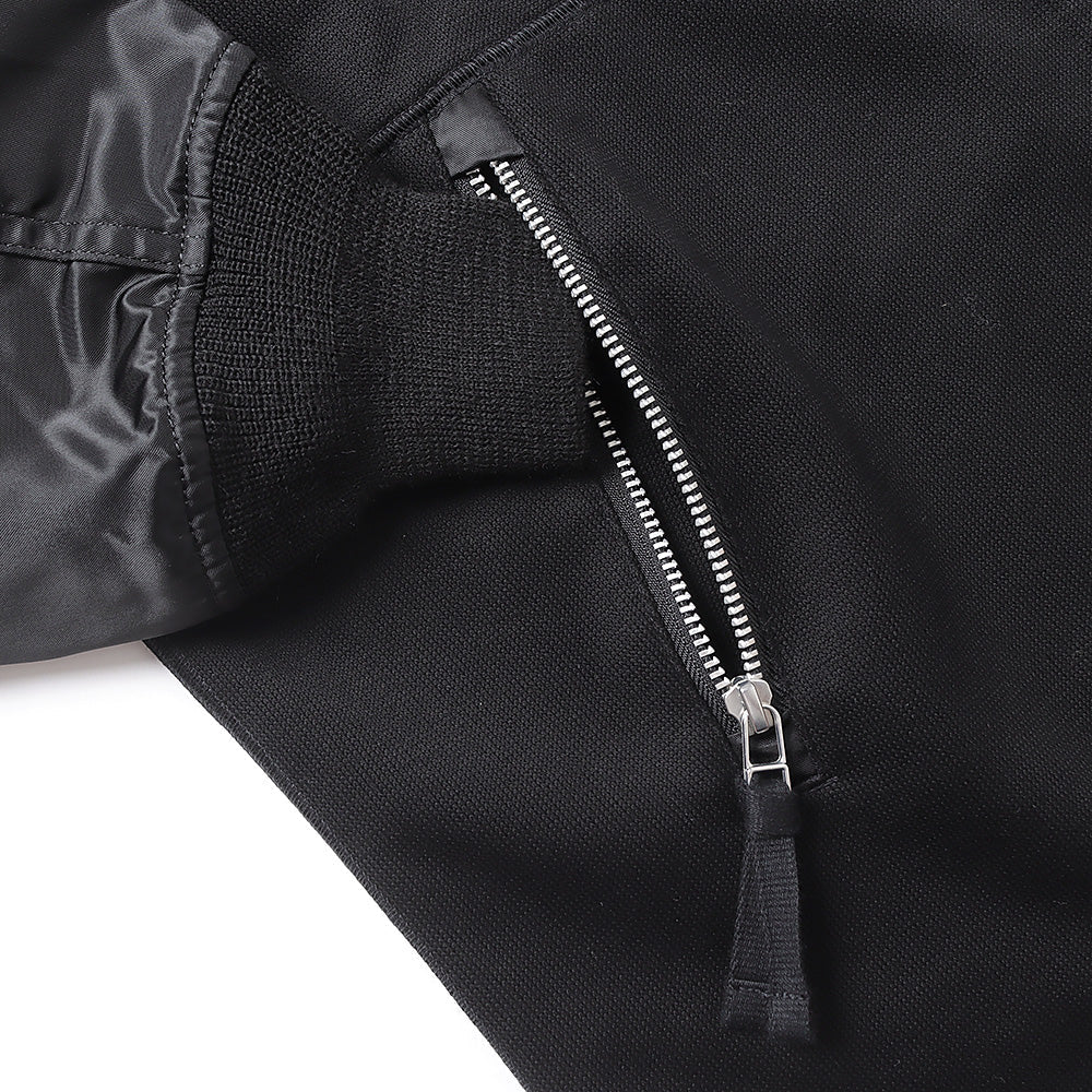 Double-faced cotton x nylon twill T005
