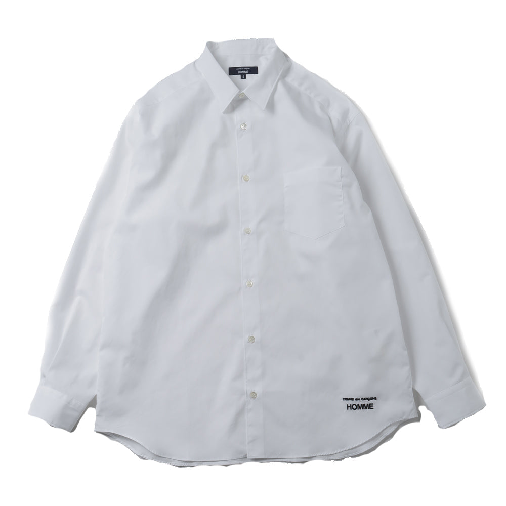 COMME des GARCONS HOMME) 綿ブロードシャツ B102 (HQ-B102-051