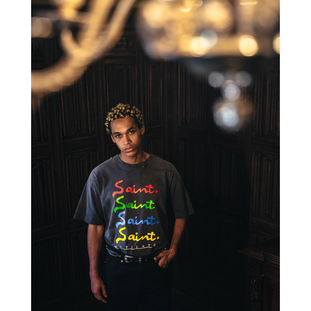Saint Mxxxxxx (セントマイケル) SS TEE MULATED SM-HR1-0000