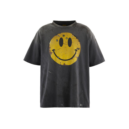 SAINT Mxxxxxx × The KLF SS TEE  SMILE BLACK