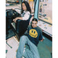 SAINT Mxxxxxx × The KLF SS TEE  SMILE BLACK