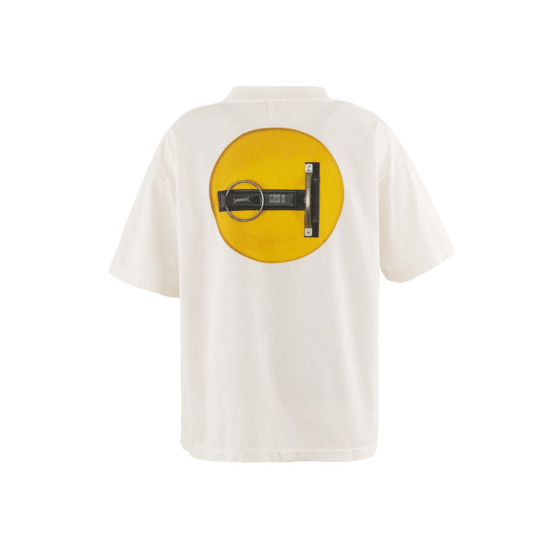SAINT Mxxxxxx × The KLF SS TEE SMILE WHITE