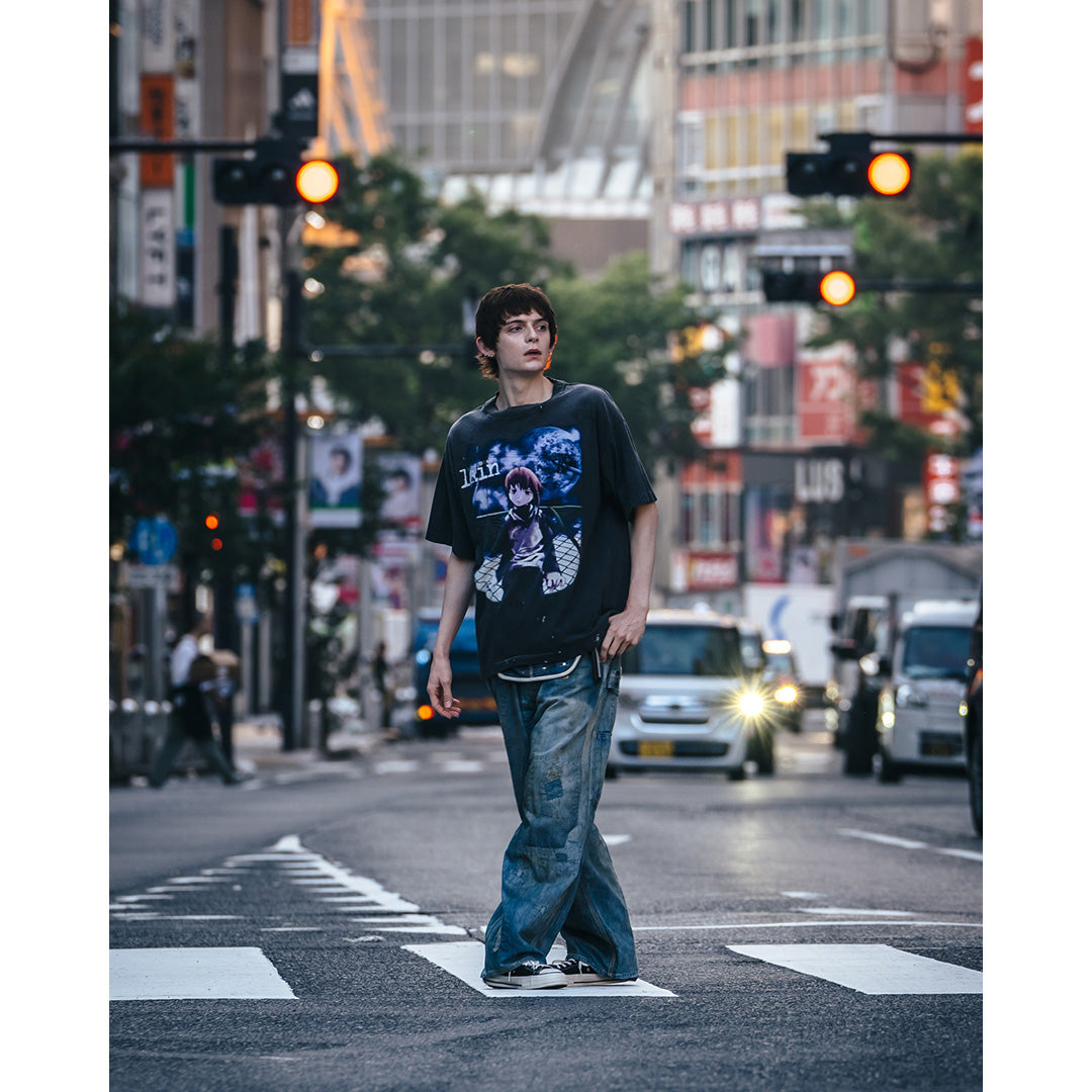 SAINT Mxxxxxx × serial experiments lain × GEEKS RULE SS TEE