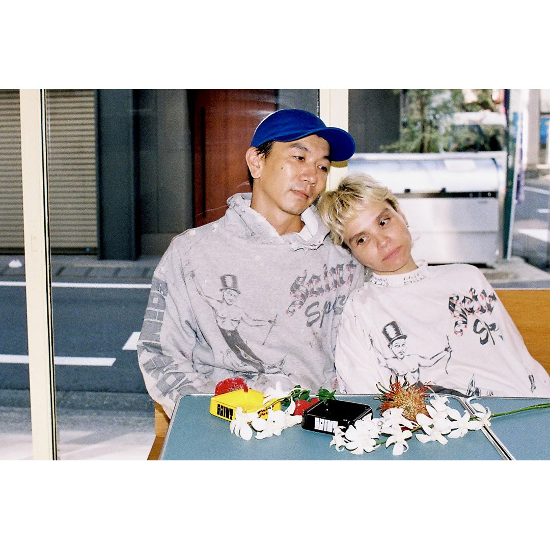 SAINT Mxxxxxx × Alexis Ross HOODIE DRAWING