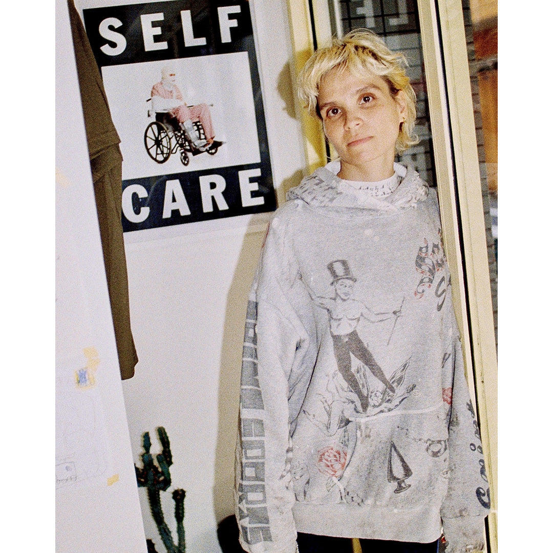 SAINT Mxxxxxx × Alexis Ross HOODIE DRAWING