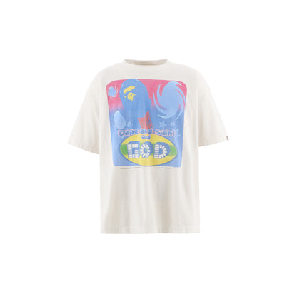 SAINT Mxxxxxx  × A BATHING APE® SS TEE GOD