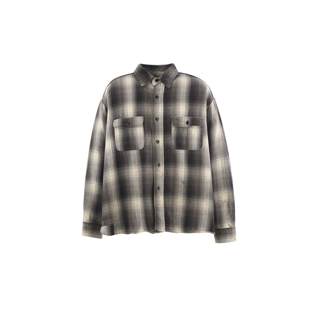 SAINT Mxxxxxx × BerBerJin FLANNEL SHIRT CHECK BLACK