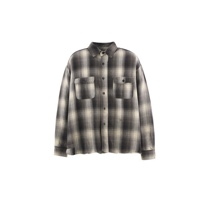 SAINT Mxxxxxx × BerBerJin FLANNEL SHIRT CHECK BLACK