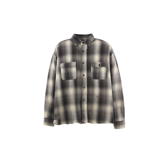 SAINT Mxxxxxx × BerBerJin FLANNEL SHIRT CHECK BLACK