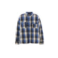 SAINT Mxxxxxx x BerBerJin Flannel Shirt, Check Blue