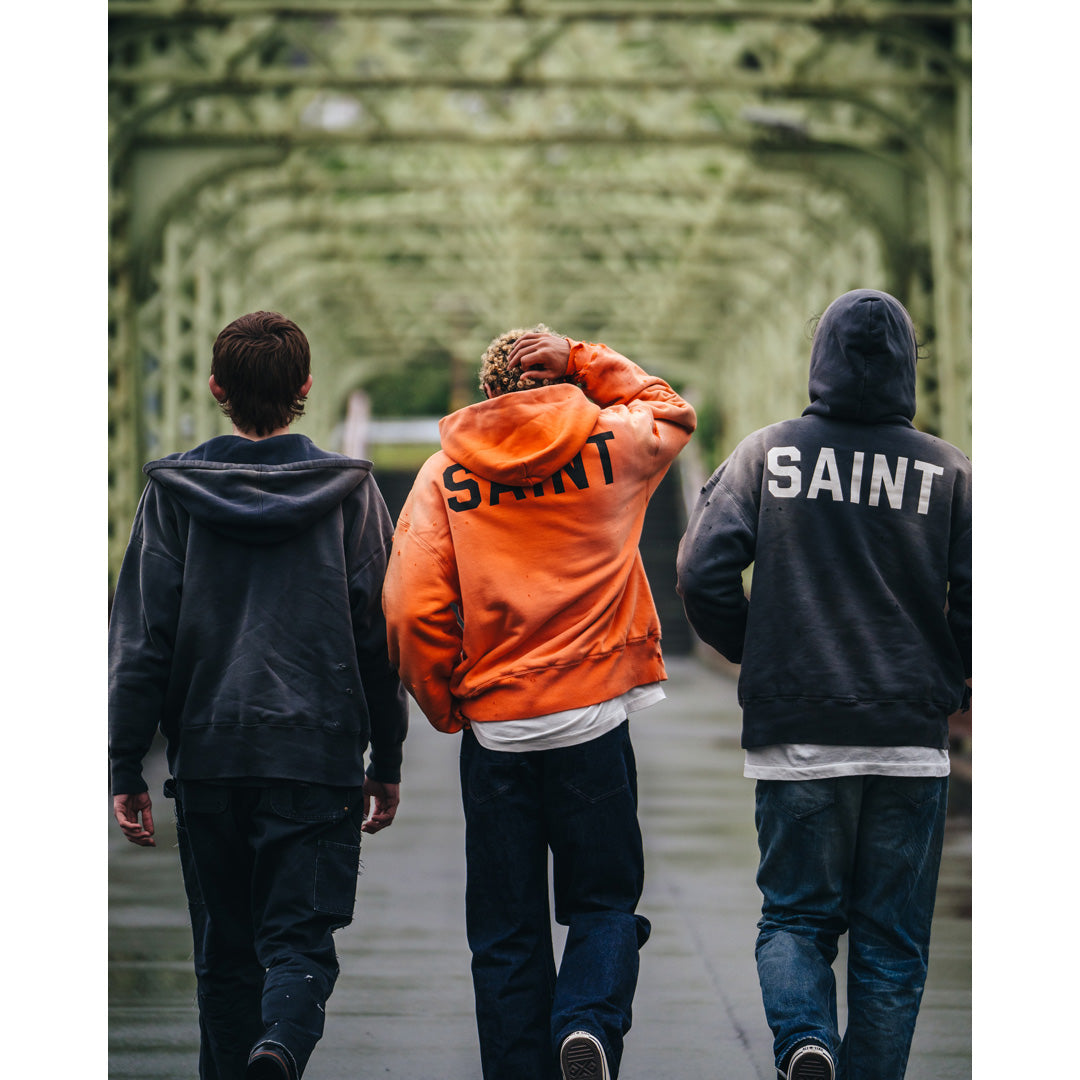 SAINT Mxxxxxx × BerBerJin DOUBLE FACE HOODIE SAINT