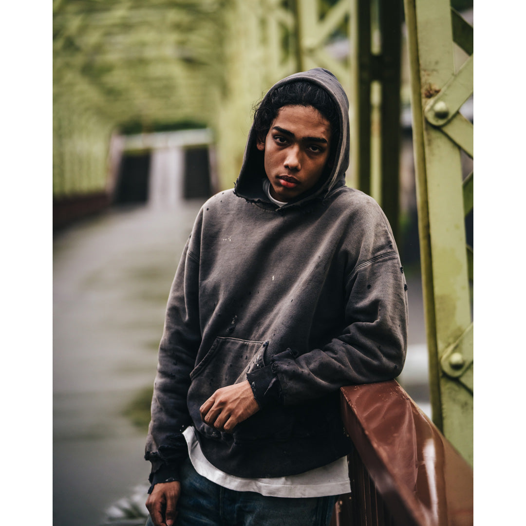 SAINT Mxxxxxx × BerBerJin DOUBLE FACE HOODIE SAINT