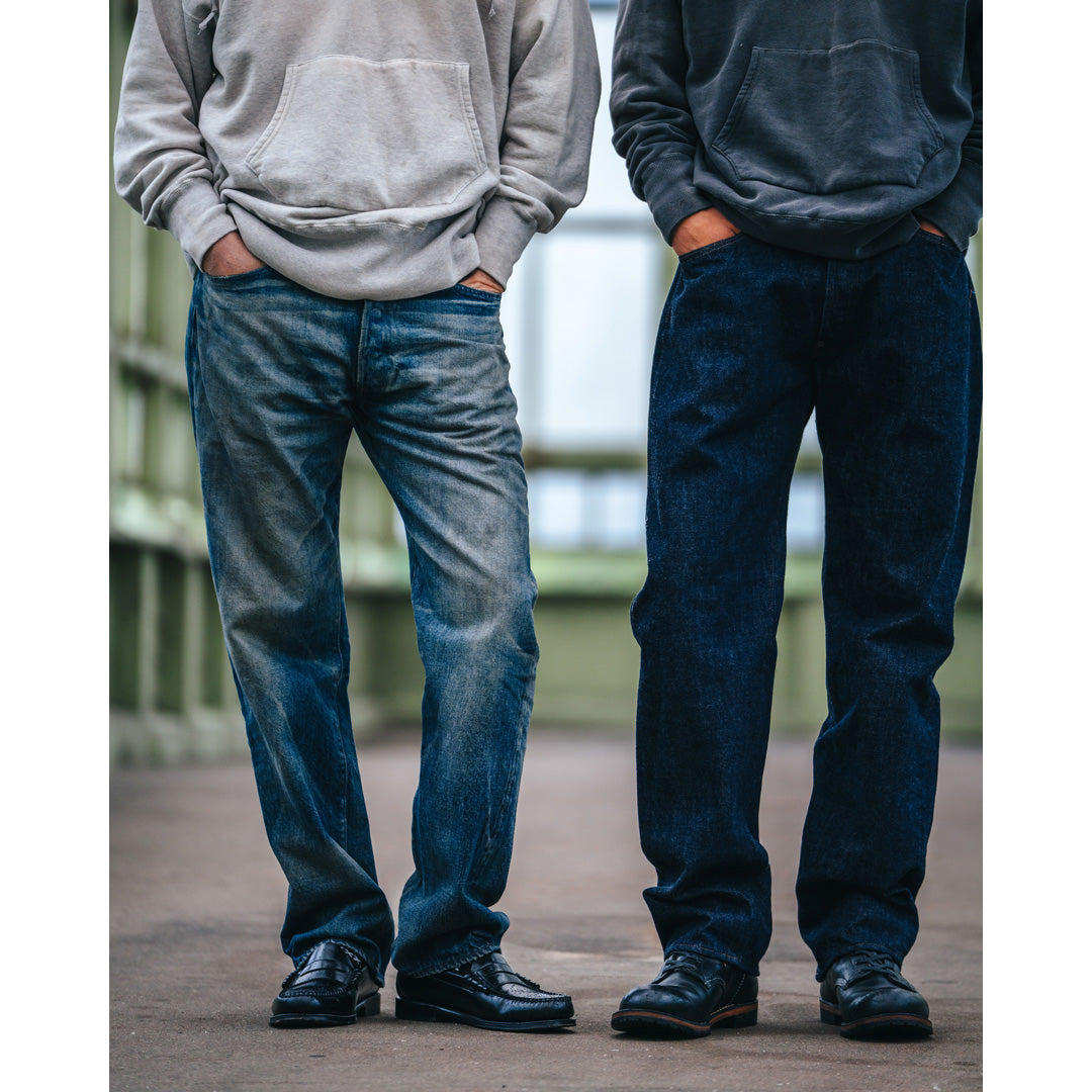 SAINT Mxxxxxx × BerBerJin DENIM PANT 5PKTS DAMAGE