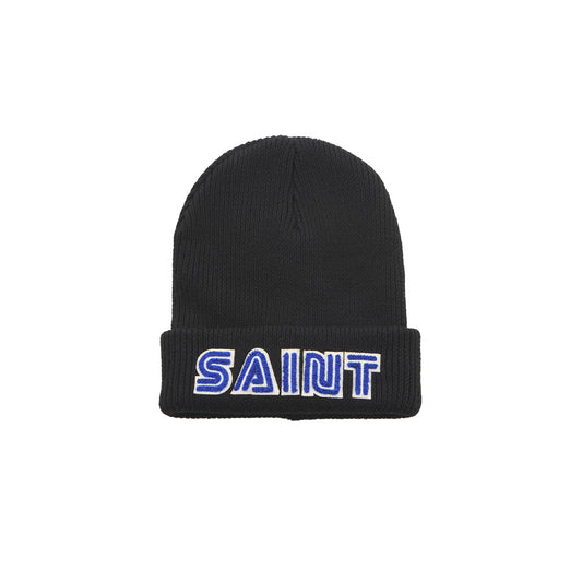 SAINT Mxxxxxx × SEGA KNIT CAP SAINT SEGA BLACK