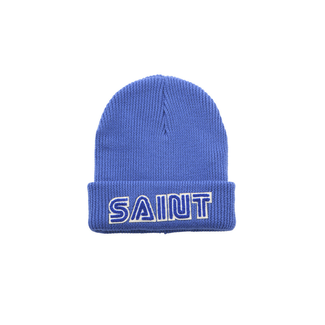 SAINT Mxxxxxx × SEGA KNIT CAP SAINT SEGA BLUE