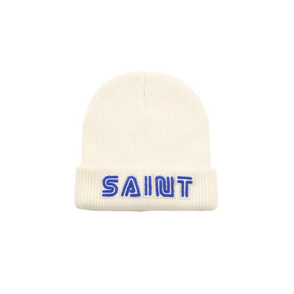 SAINT Mxxxxxx × SEGA KNIT CAP SAINT SEGA WHITE