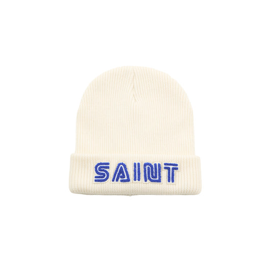 SAINT Mxxxxxx × SEGA KNIT CAP SAINT SEGA WHITE