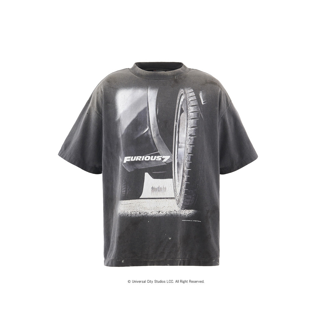 SAINT Mxxxxxx × Fast＆Furious SS TEE FURIOUS 7