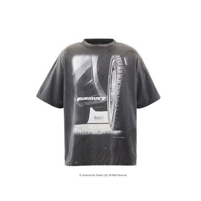 SAINT Mxxxxxx × Fast＆Furious SS TEE FURIOUS 7
