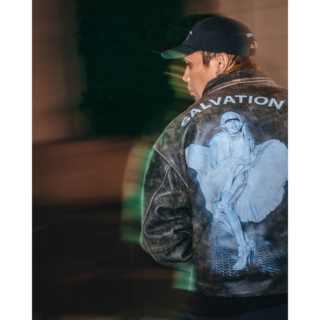 Saint Mxxxxxx (St. Michael) SRYM_LEATHER A2 JKT SM-HR1-0000-C80