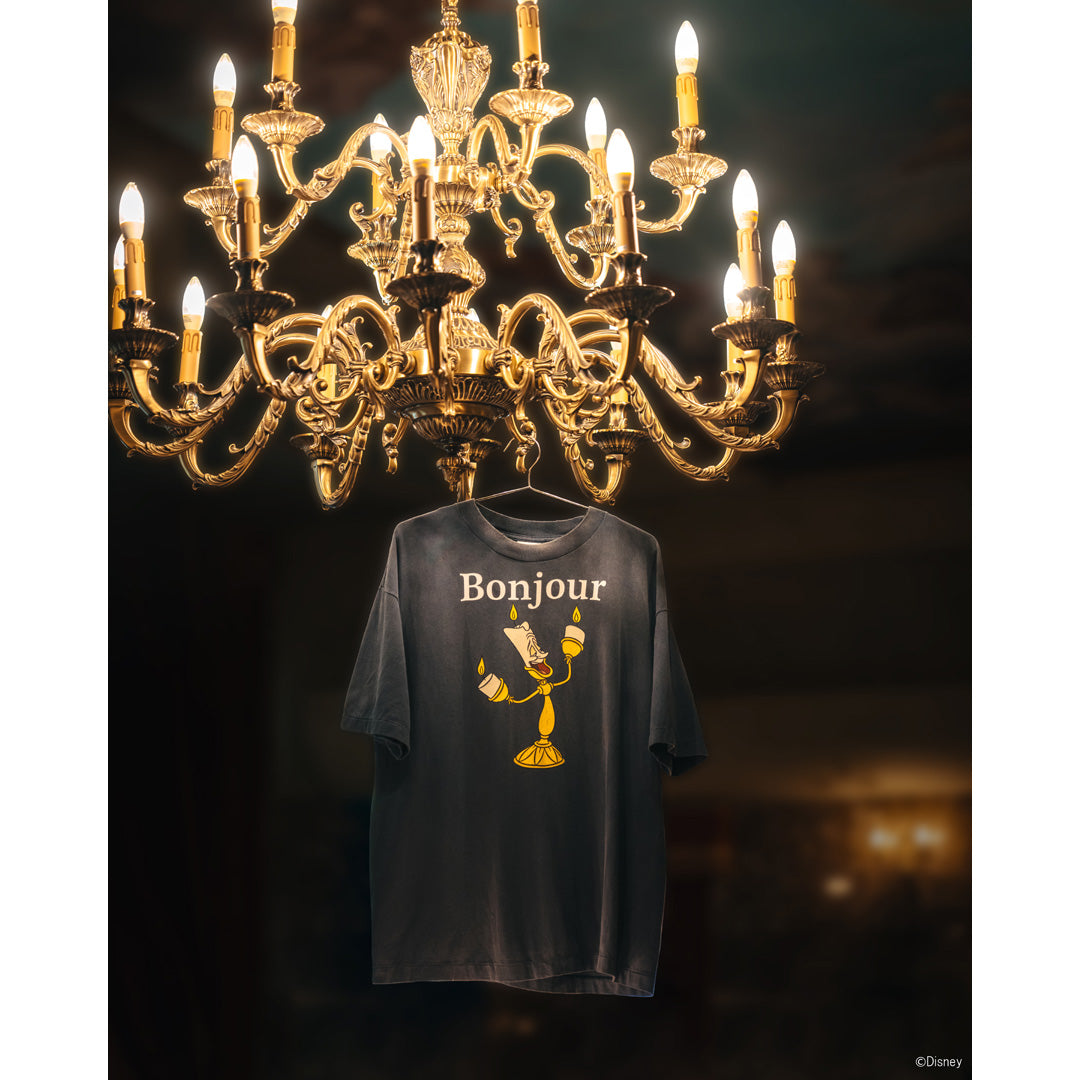 SAINT M××××××セントマイケル BONJOUR DSN_SS TEE SAINT MICHAEL/SS TEE/COLOFUL SAINT/BLK