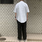 WORK SHIRT S/S ORGANIC COTTON OXFORD STRIPE