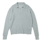 BABY SURI ALPACA SHEER KNIT SKIPPER POLO