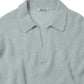 BABY SURI ALPACA SHEER KNIT SKIPPER POLO