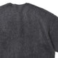 GARMENT-DYED BABY ALPACA FUR KNIT CREW-NECK CARDIGAN