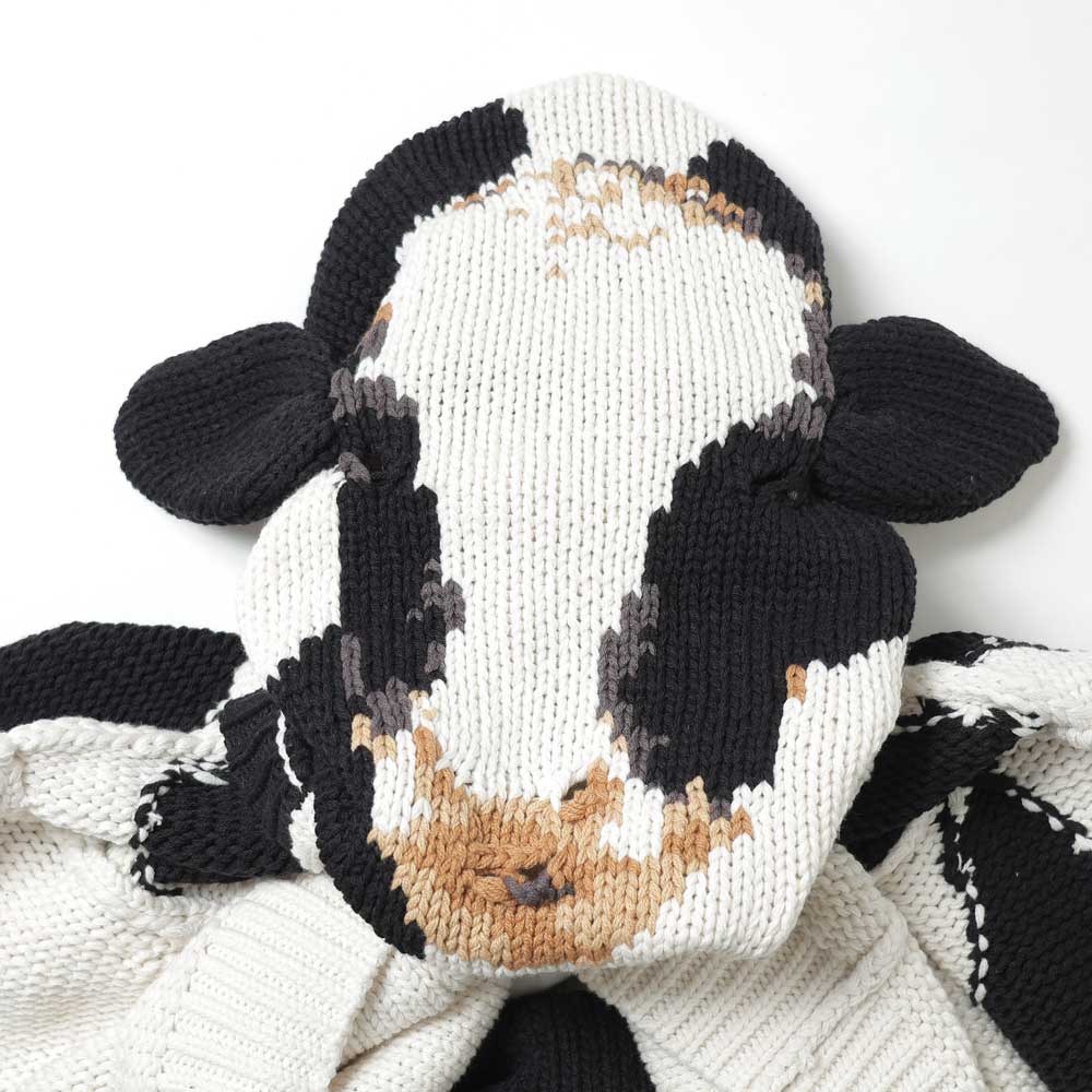 doublet(ダブレット)ACTING COW KNIT PULLOVER (26SS58KN215