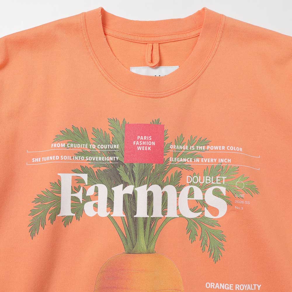 doublet(ダブレット)FARMES MAGAZINE COVER T-SHIRT (26SS34CS430