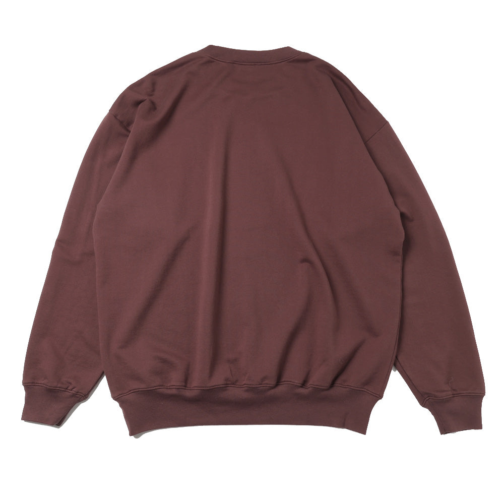 AURALEE) SUPER HIGH GAUGE SWEAT P/O (A26AP02CU) | AURALEE
