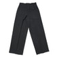 FLAT FRONT WIDE TROUSERS ORGANIC SURVIVAL CLOTH TROPICAL