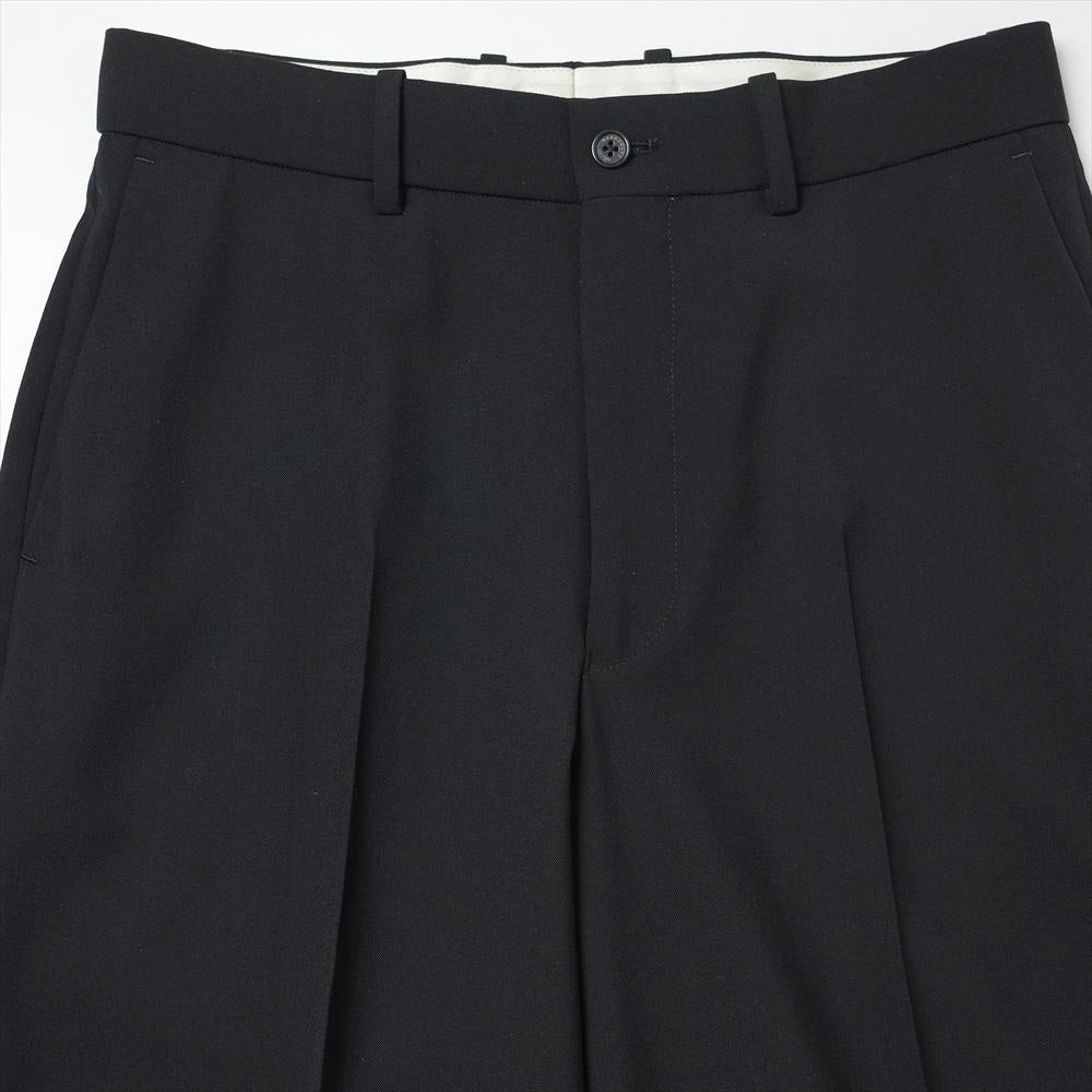 FLAT FRONT WIDE TROUSERS ORGANIC SURVIVAL CLOTH TROPICAL