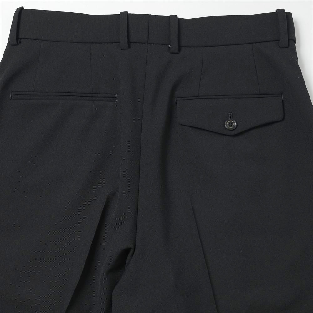 FLAT FRONT WIDE TROUSERS ORGANIC SURVIVAL CLOTH TROPICAL