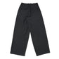 TRIPLE PLEATED WIDE TROUSERS ORGANIC SURVIVAL CLOTH TROPICAL