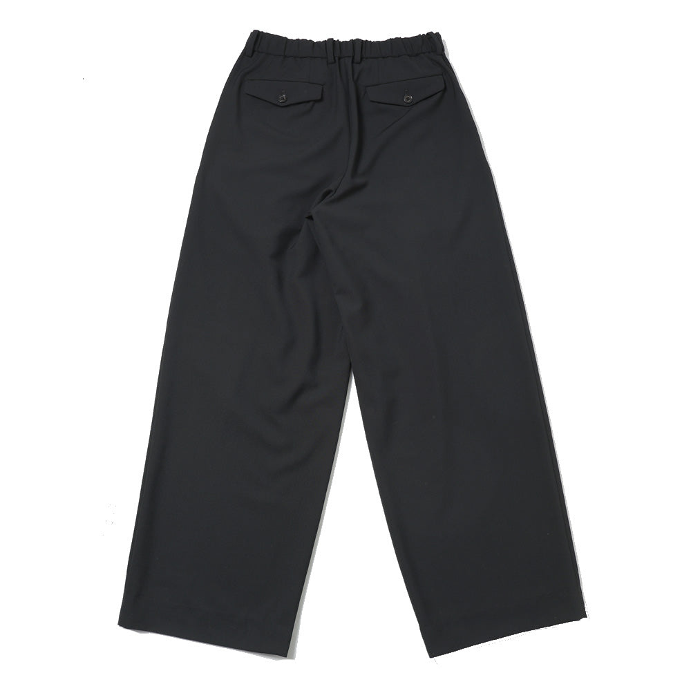TRIPLE PLEATED WIDE TROUSERS ORGANIC SURVIVAL CLOTH TROPICAL