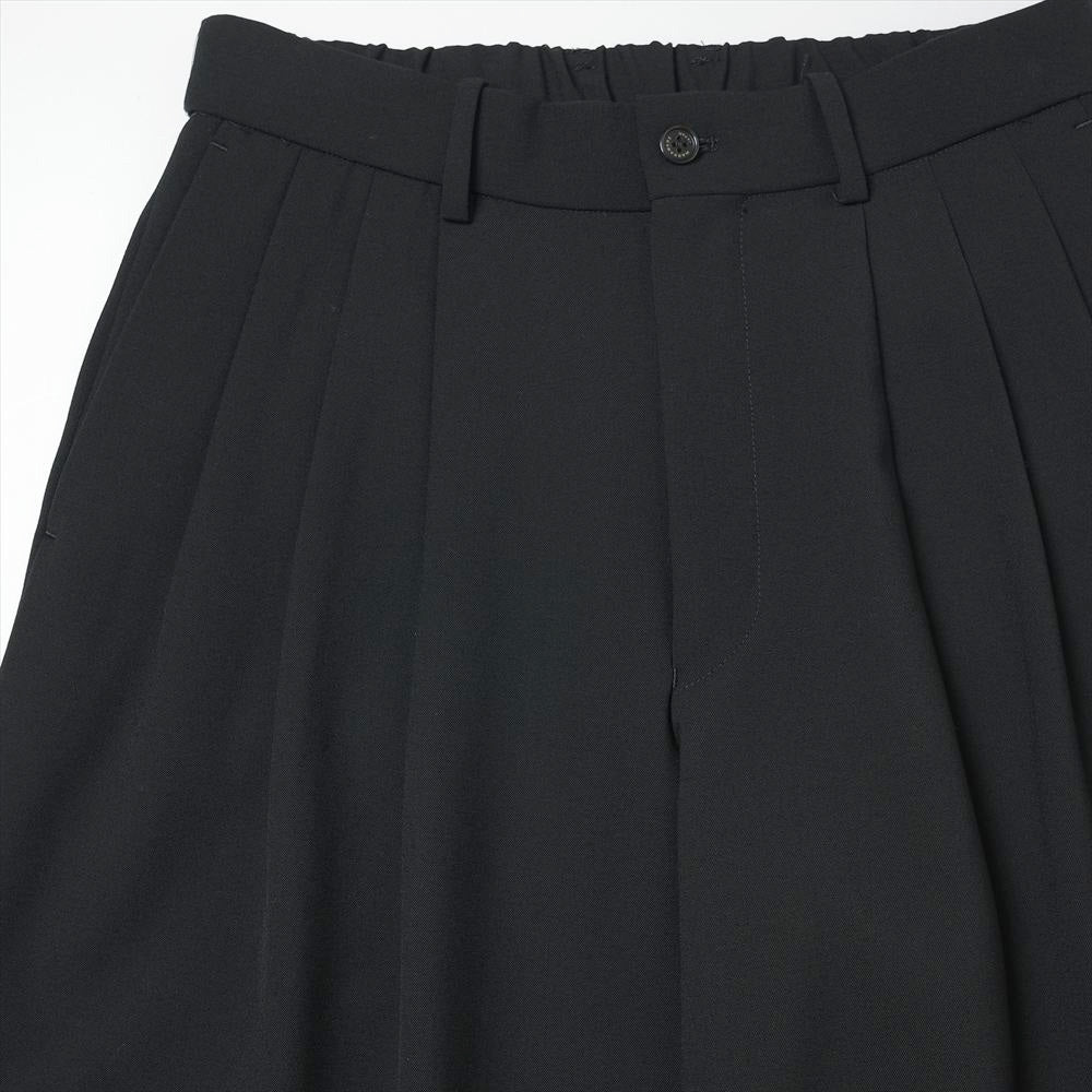 MARKAWARE(マーカウェア) - TRIPLE PLEATED WIDE TROUSERS ORGANIC