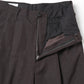 Wool Vintage Gabardine Shoecut Slacks