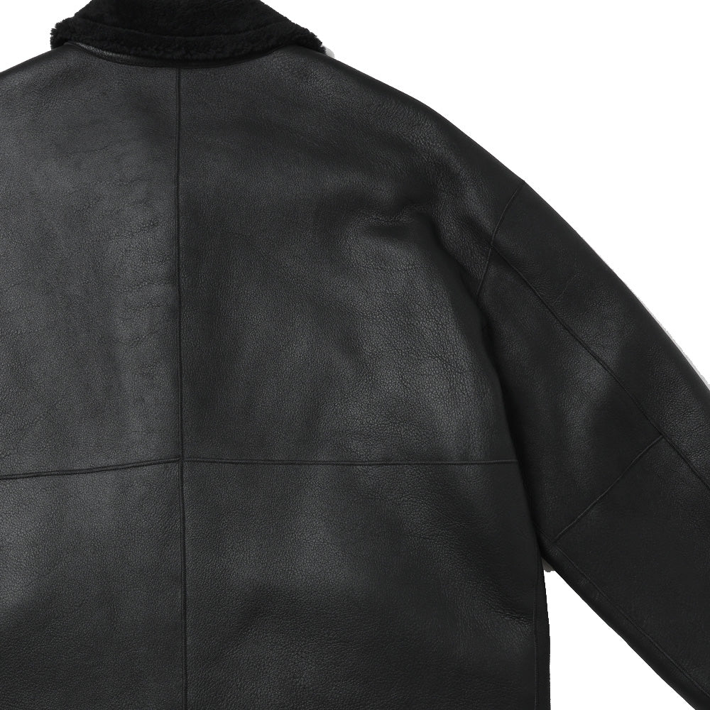 MERINO MOUTON ZIP BLOUSON