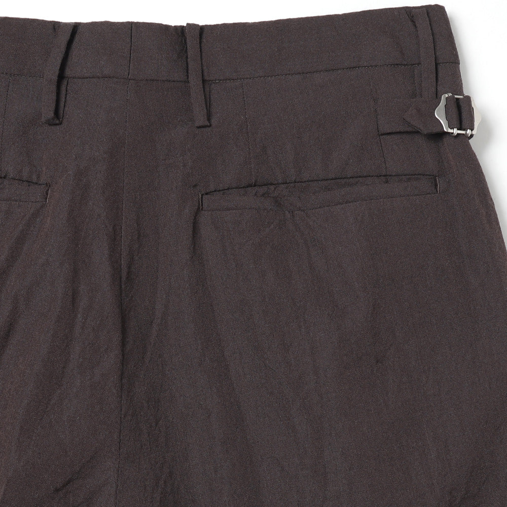 Wool Vintage Gabardine Shoecut Slacks