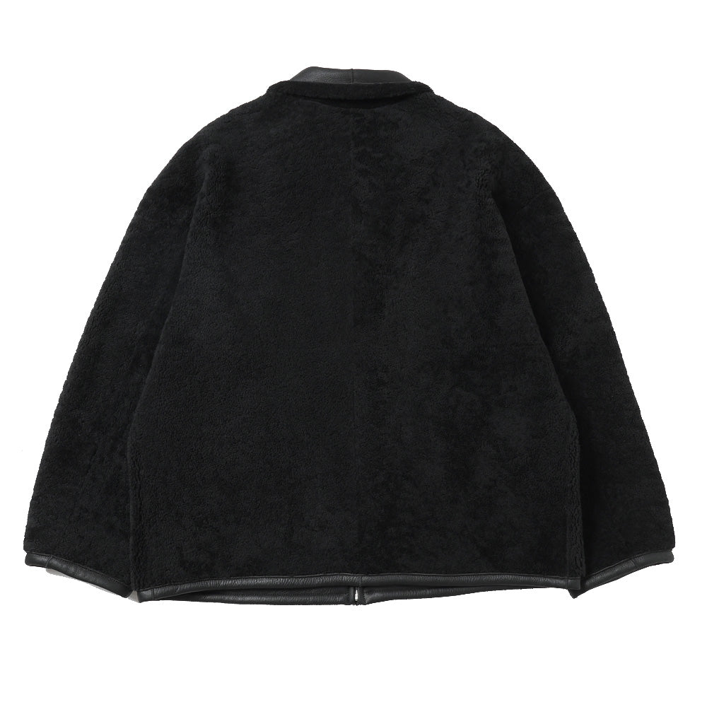 MERINO MOUTON ZIP BLOUSON