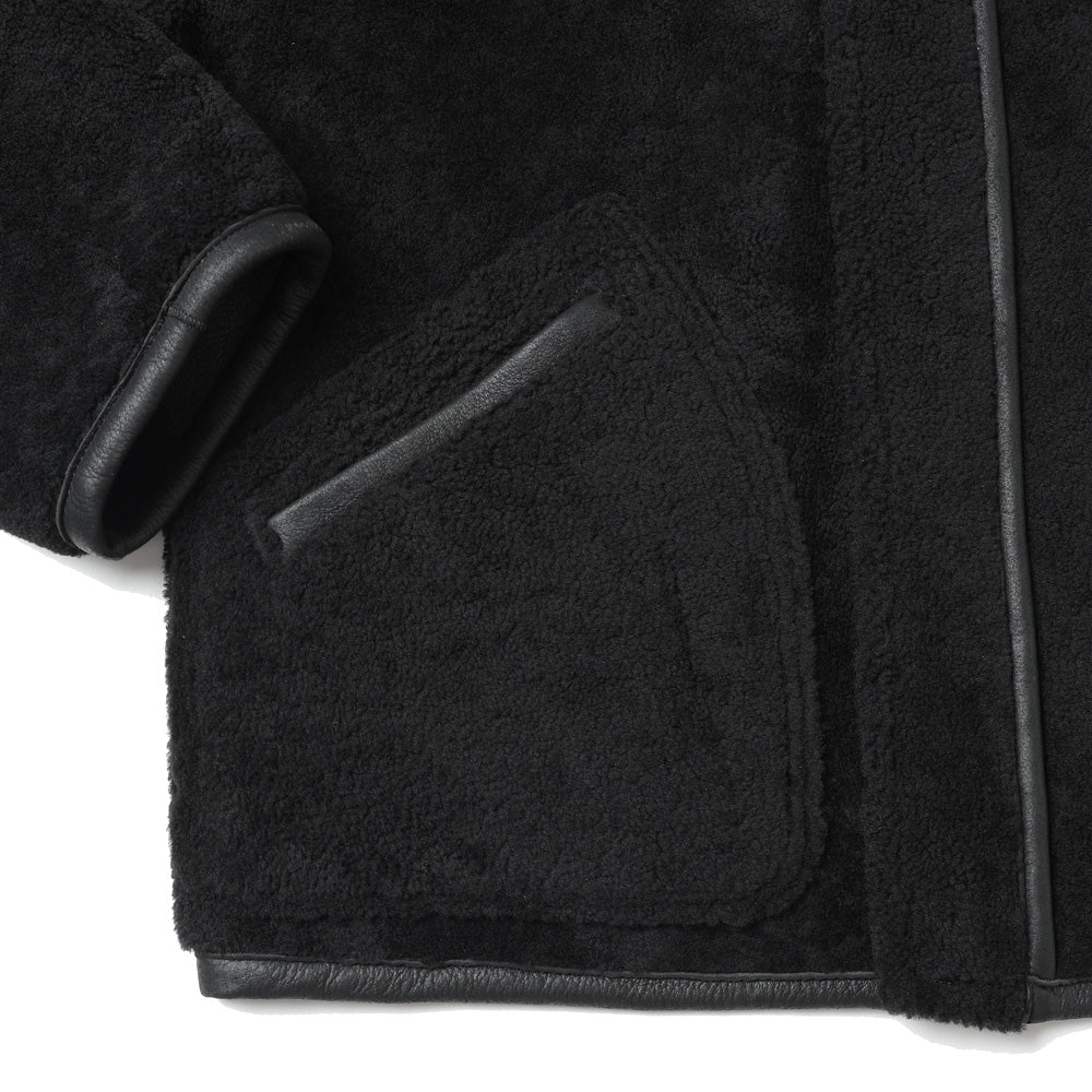 MERINO MOUTON ZIP BLOUSON