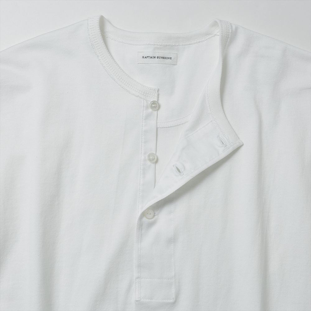 Suvin Supima Tube Henleyneck Tee Light