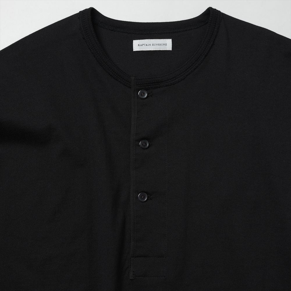 Suvin Supima Tube Henleyneck Tee Light