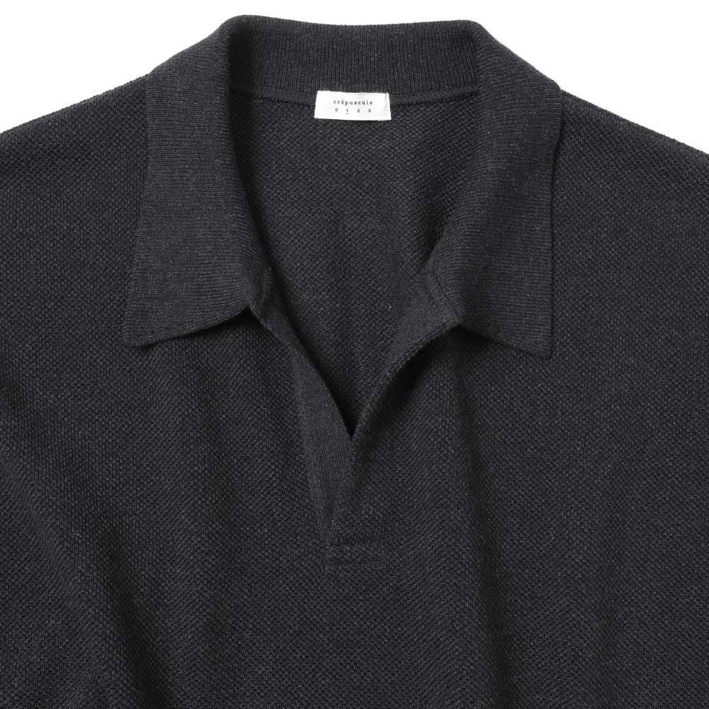 クレプスキュール Moss Stitch Skipper crepuscule クレプスキュール crepscule Co Wo モスステッチスキッパー ユニ