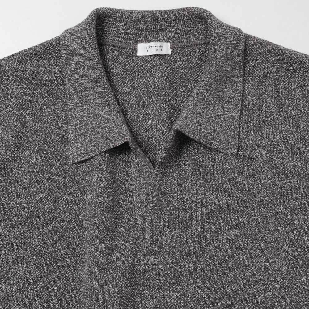 crepuscule(クレプスキュール)Co/Ra Moss Stitch Skipper (2601-002