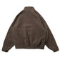 WOOL CASHMERE CORDUROY ZIP BLOUSON