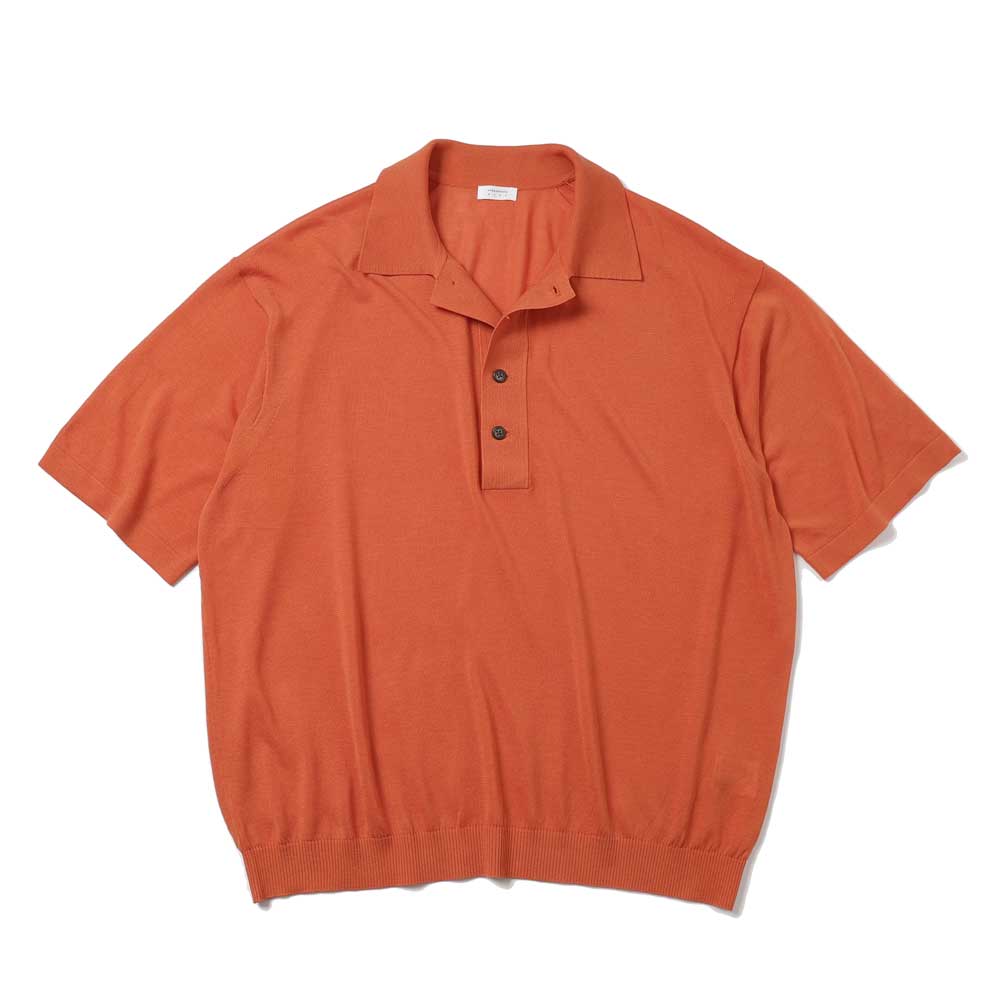 完売crepuscule 24AW Mohair polo Neckカーディガン crepuscule(クレプスキュール)S/S Polo (2601-014) | crepuscule