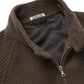 WOOL CASHMERE CORDUROY ZIP BLOUSON